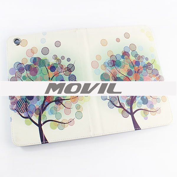 NP-2108 Elegante funda de cuero pu para ipad mini-1